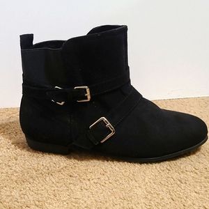 Black Bootie buckle Boots